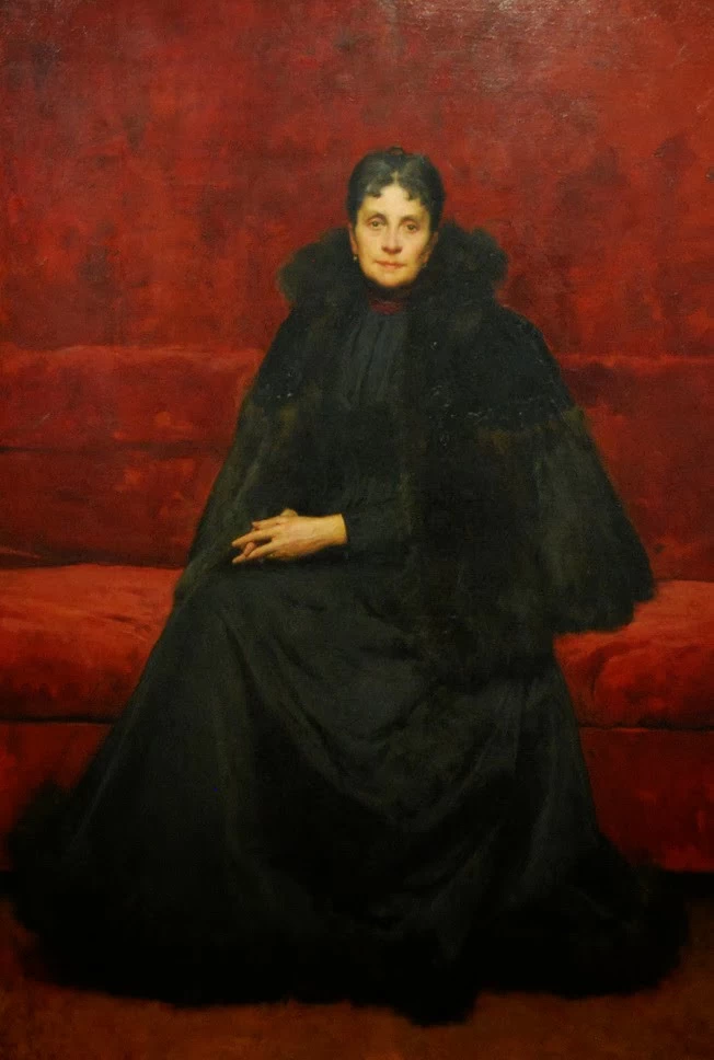 La signora Olympia Oytana Barucchi, 1896